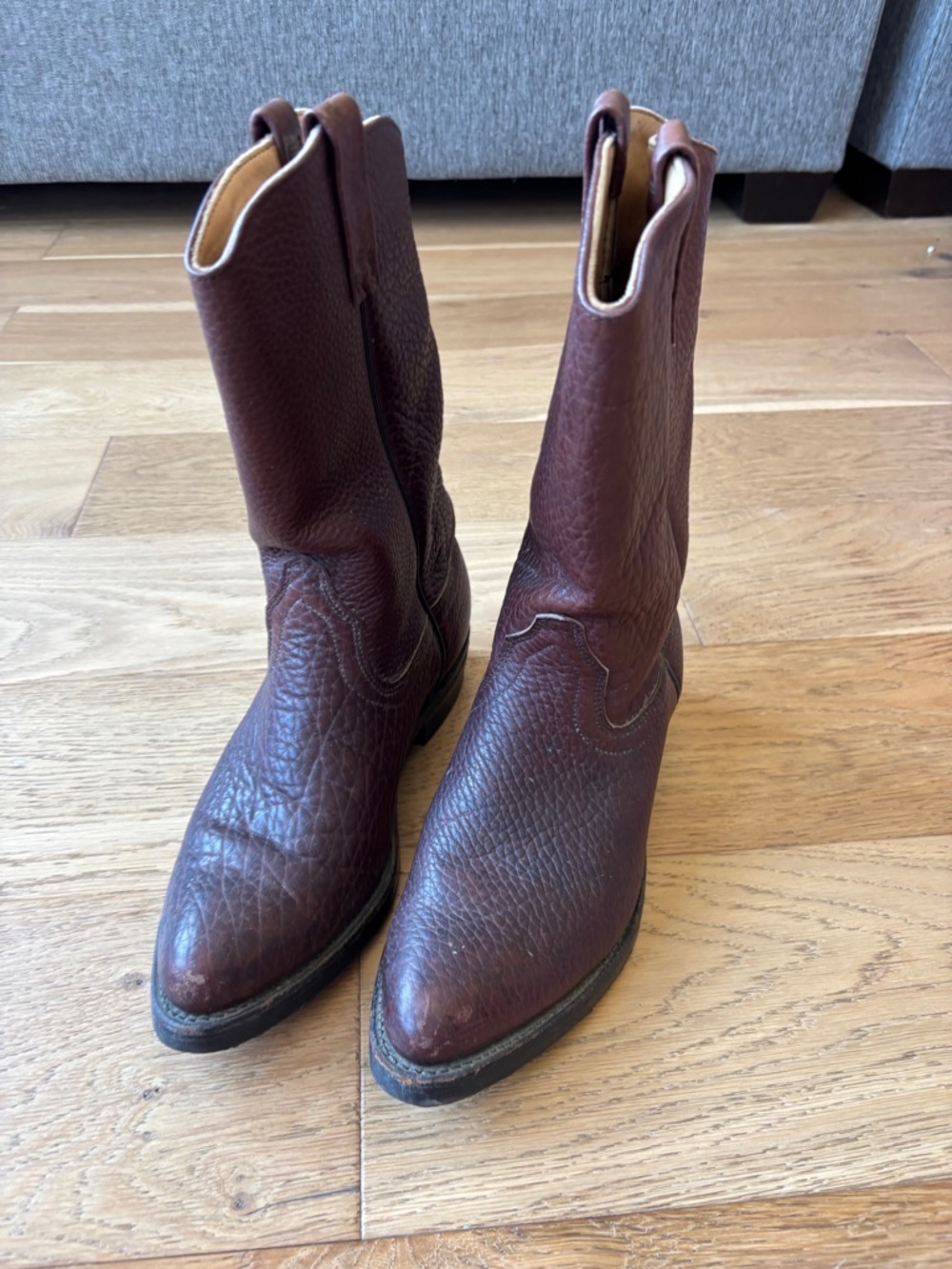 Browning hypalon armorated cowboy boots work boot mens 9.5